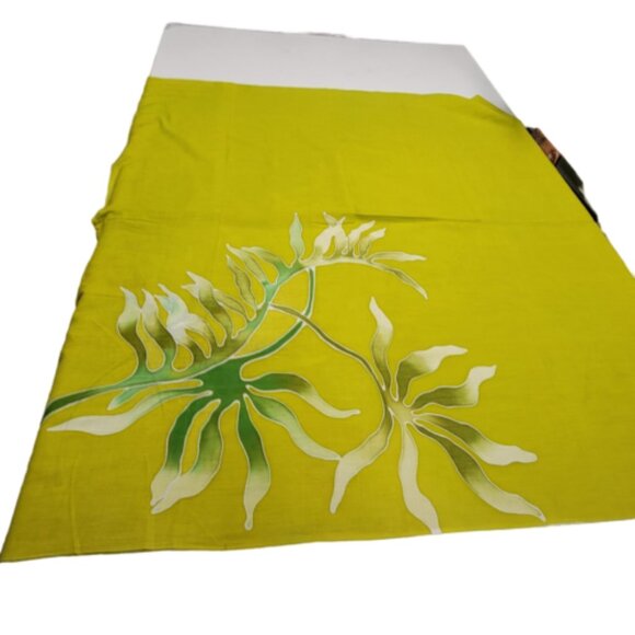 Womens Sarong Cotton Wrap, Handpainted Batik Wrapskirt Beach Pareo Beachwear-NEW - Picture 6 of 7